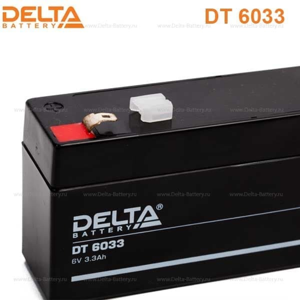 Аккумуляторная батарея Delta DT 6033 (6V / 3.3Ah)