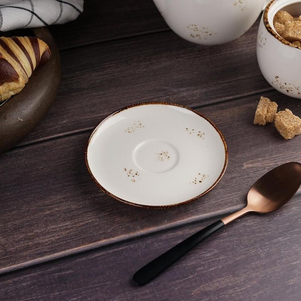 Блюдце d 12,5 см кофейное для чашки арт. 81221686   Noble [6]