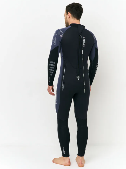 Гидрокостюм "NERO 2.0" Long men 3 mm черный/серый