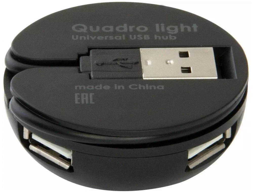 Хаб DEFENDER Quadro Light, USB 2.0, 4 порта