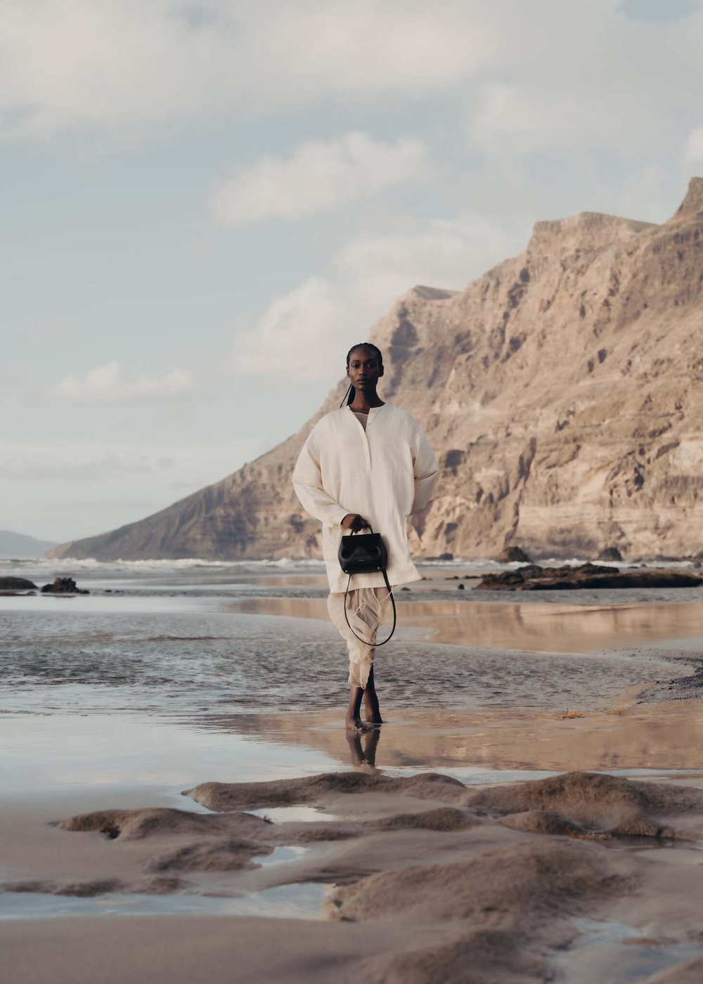 Сумка Polene Numéro Un Nano EDITION TRIO BLACK