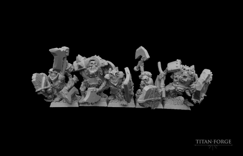 Grand Alliance Destruction Orruk Warclans Gutrippaz 1 шт. миниатюра для dnd, днд, pathfinder, фентези, Настольная игра, НРИ, Варгейм, РПГ