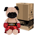 Мягкая игрушка Mopsy "Мопс Боксёр" 20см (Maxitoys)