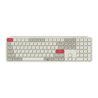 Беспроводная ультратонкая клавиатура Keychron B6 Pro, 109 клавиш, ножничные переключатели, цвет Retro Red (B6P-K13)