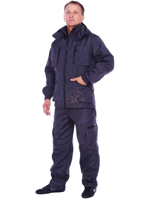 КОСТЮМ ЛЕС ДМС (ПОЛОФЛИС серый)