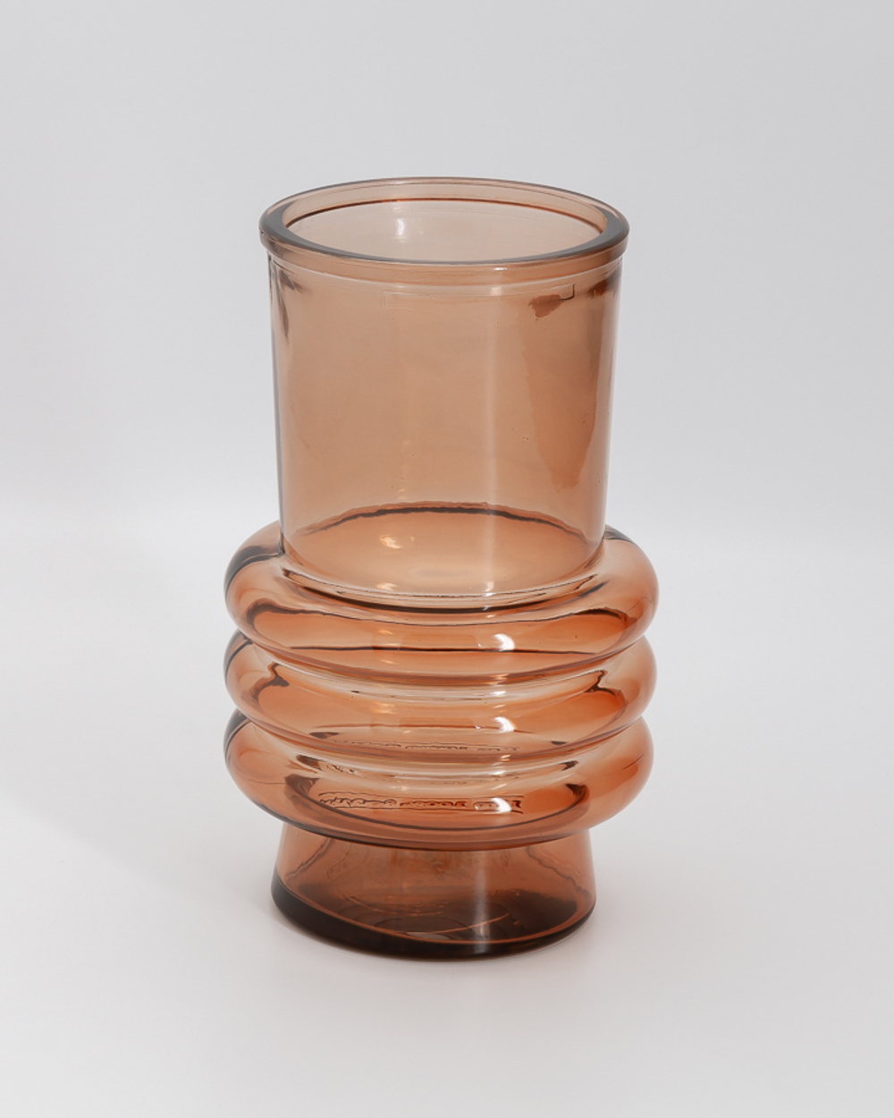 Ваза 17см San Miguel Organic коричневая