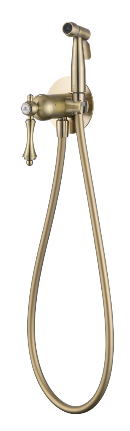 77157-D Смеситель встраиваемый с ГИГ. душом (ХРОМ) GANZER (10/1шт)