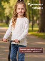 50-001 Лонгслив "Горошек