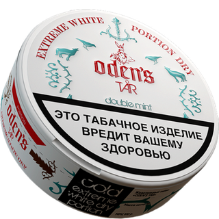 Жевательный табак ODEN'S TAR - Double Mint 16г