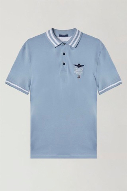 Футболка с воротом поло