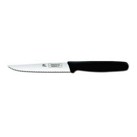 Нож для нарезки 11 см волнистое лезвие   черная ручка P.L. Proff Cuisine