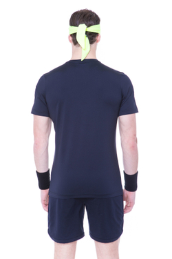 Мужская теннисная футболка Hydrogen Tech Tee - blue navy