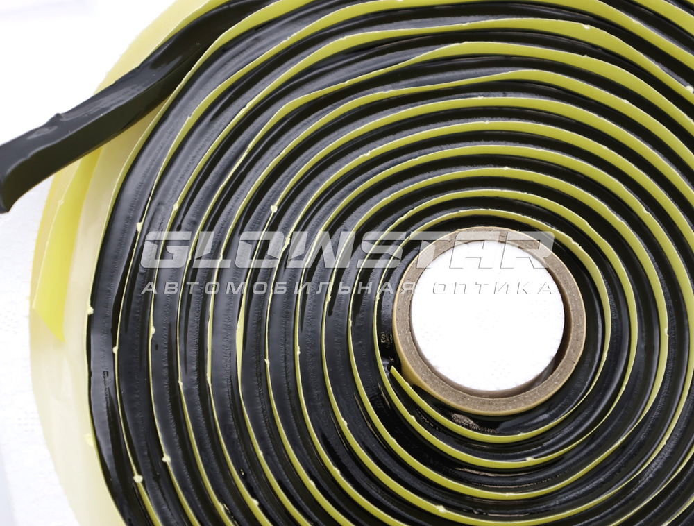 Герметик Butyl Black Hot жесткий, черный (рулон)