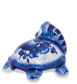 ГЛ- 277 Фигурка «Черепаха» (Гжельский фарфор)