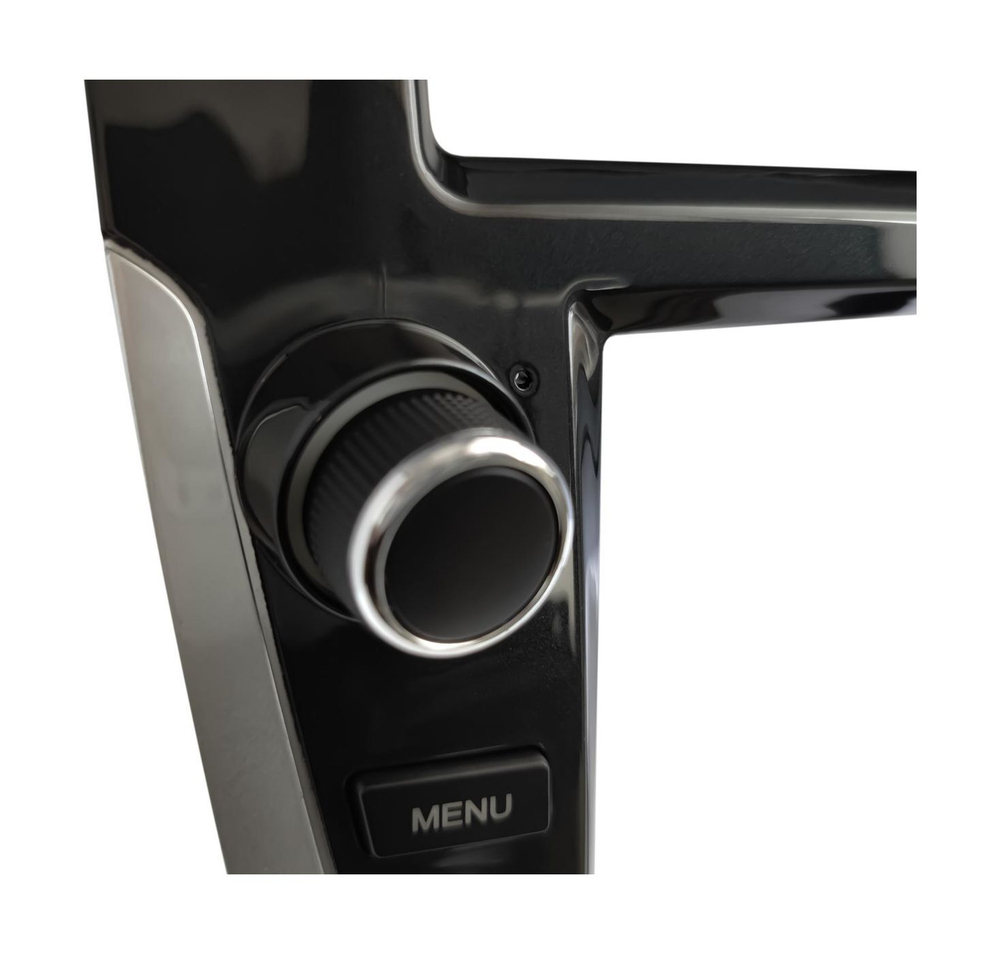 Комплект рамки с разъёмами 9" Mitsubishi ASX, RVR, Peugeot 4008, Citroen C4 Aircross 2010 - 2016 для авто без Rockford (с кнопками) - Car-Smart 7064K9