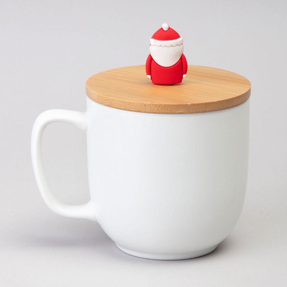 КРУЖКА LEFARD WINTER STORY 390МЛ С БАМБУКОВОЙ КРЫШКОЙ МАЛ.УП.=6шт