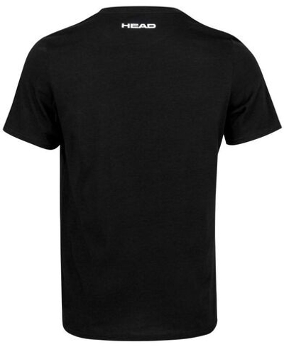 Футболка для мальчика теннисная Head Font T-Shirt B - black