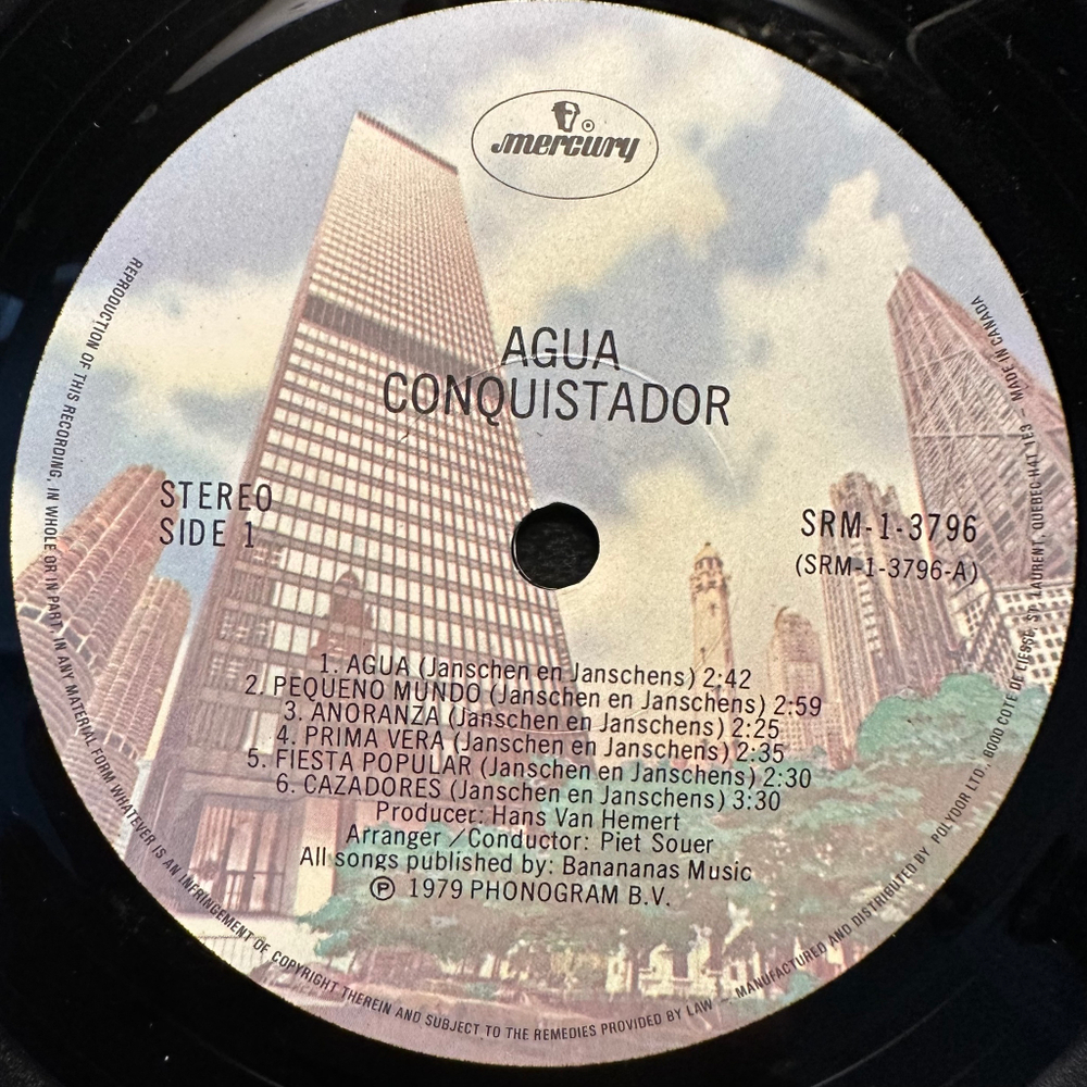 Conquistador - Agua (Канада 1979г.)