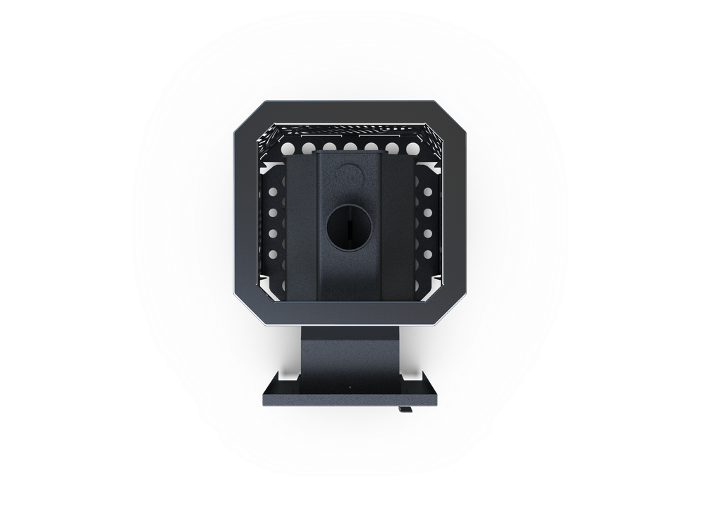 Банная печь Душа- 15 Сетка Модерн стекло 8мм