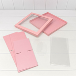 Коробка сборная 30х30х15 см (Розовый)