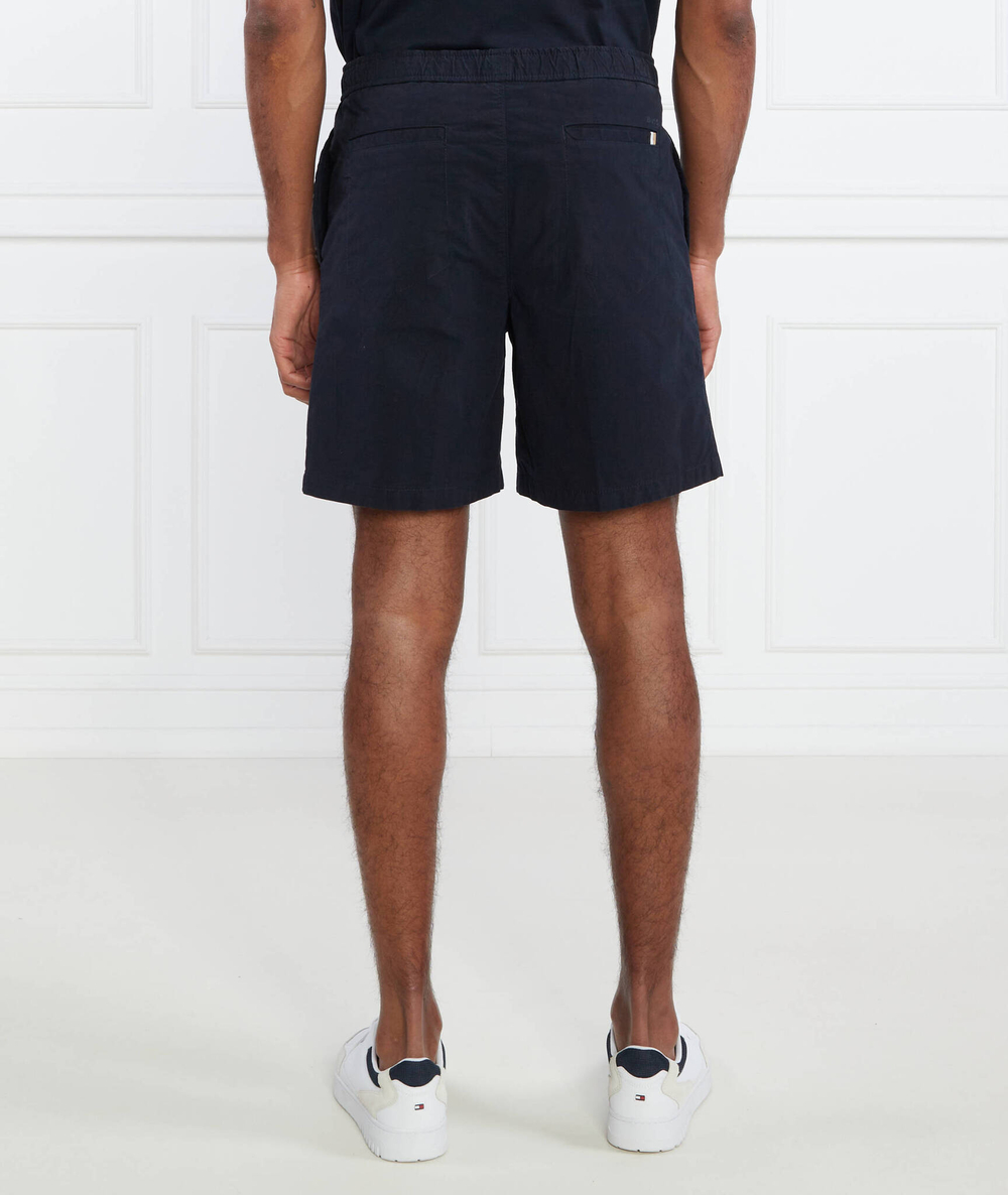 Шорты Karlos-DS-Shorts BOSS BLACK - темно-синий(50487762)