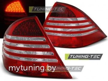 Задние фонари red white led для Mercedes S W220