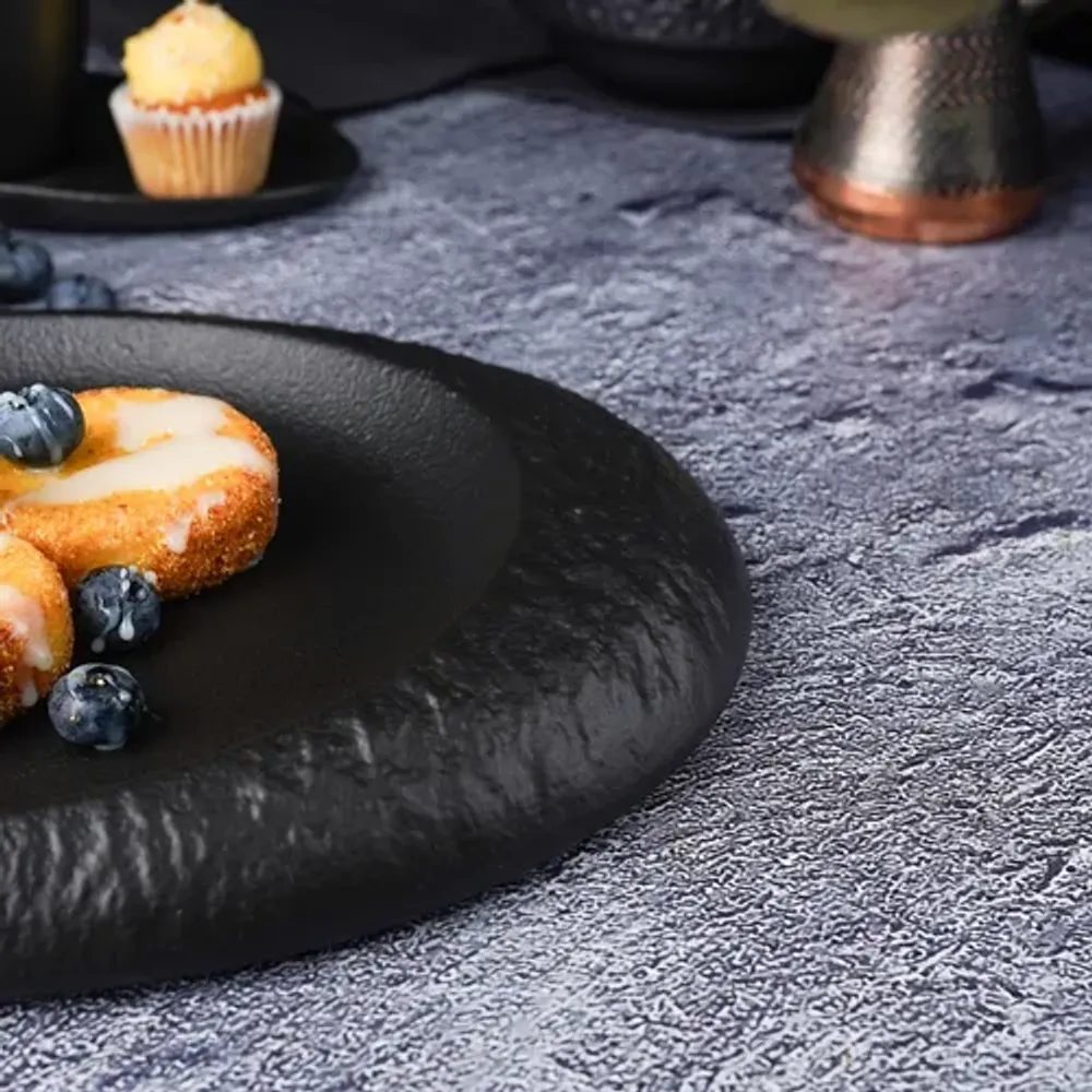 Блюдо овальное 28*21,5 см h3 см Black Raw Stellar P.L. Proff Cuisine [3]
