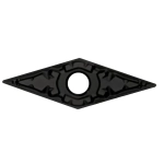 Пластина твердосплавная VNMG160404-GM TC6225 TORNERI Т026546