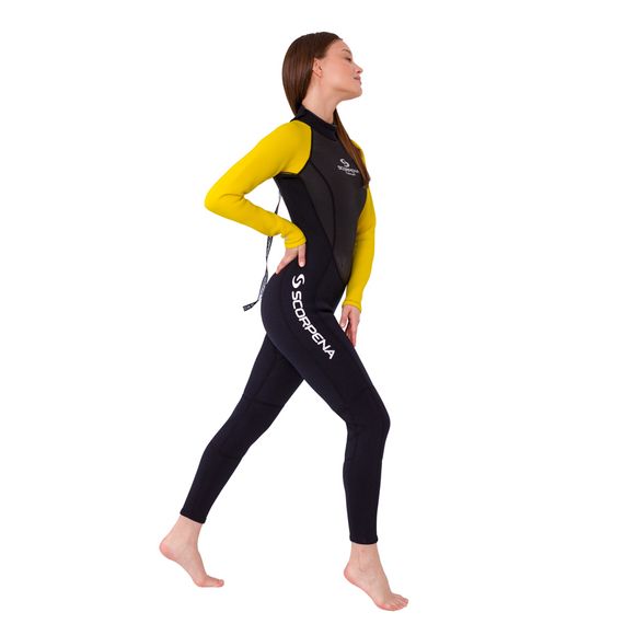 Гидрокостюм Scorpena Hawaii женский лимонный