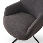 Кресло HANSEN вращающееся коричневый