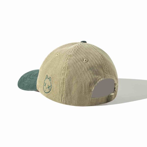 Кепка Velvet Graffiti logo темно-зеленая/песочная - фото 3