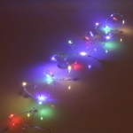 Гирлянда для дома «Льдинка» на батарейках 2,0 м 20 ламп LED, 3 реж, IP-20, Мультицвет