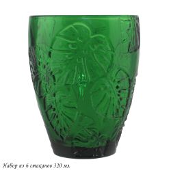 Lenardi 583-035 Набор из 6 стаканов 320 мл в под.уп.(х4)Стекло