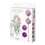 Набор сменных вагинальных шариков 2,9см Lola Games Love Story Valkyrie Purple 3013-03lola