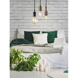 Светильник подвесной ЭРА PL13 E27 - 4 RG под лампу E27 хром | Подвесные светильники