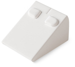 Вкладыш 08 стойка под серьги (2 язычка), прорезь для нитки