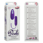 Фиолетовая вибропуля Posh 7-Function Lovers Remotes