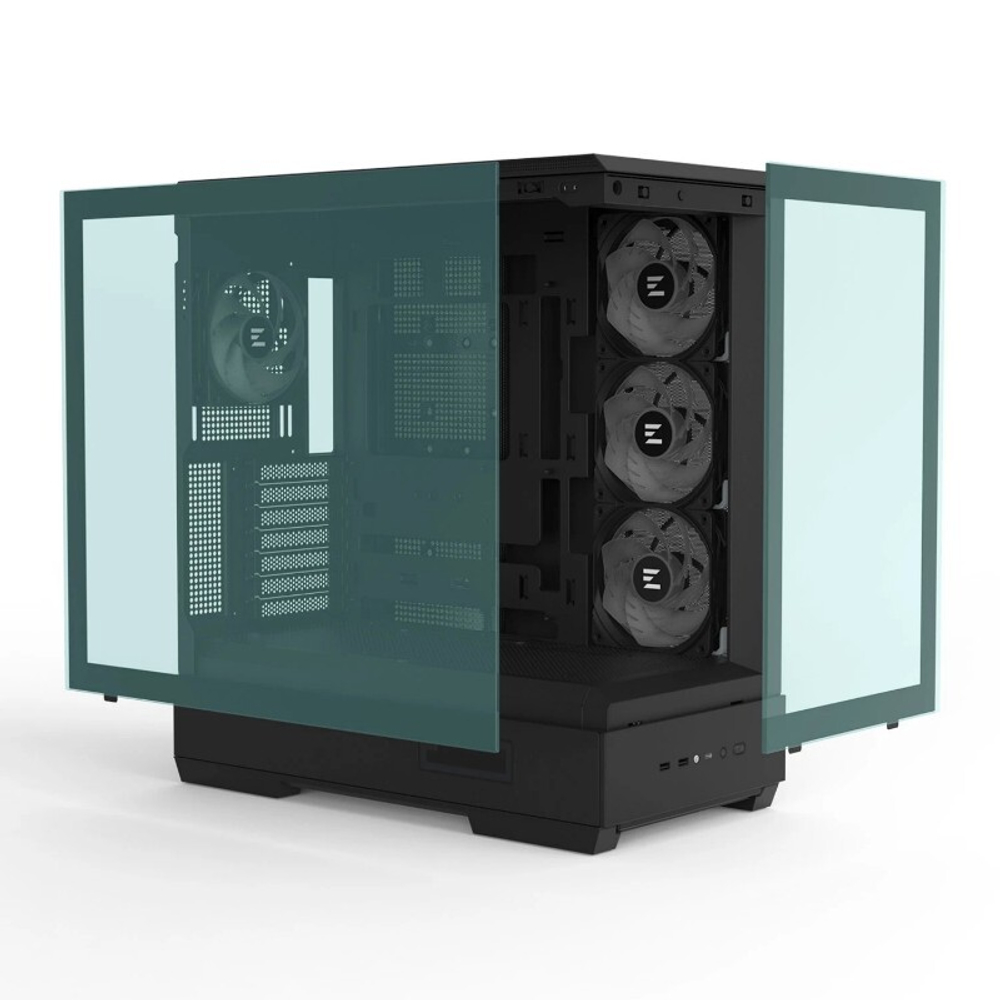 Корпус ZALMAN P50 DS, ATX, BLACK, без БП