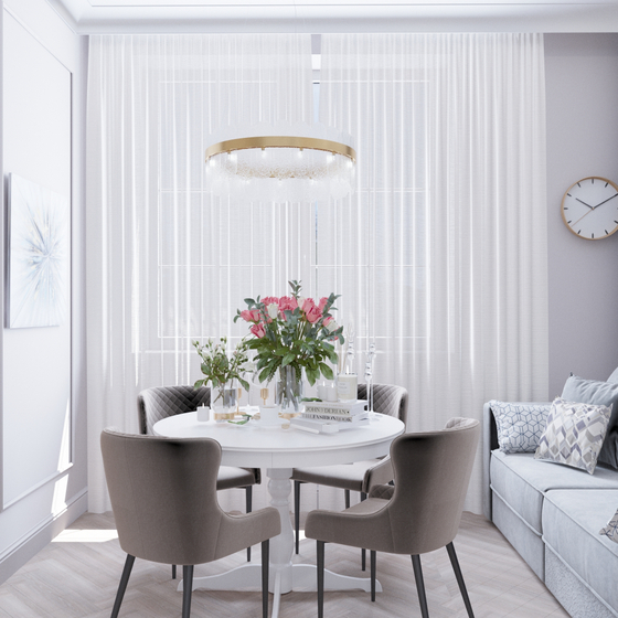 Тюль Алафа Креп