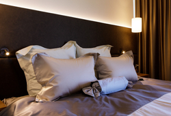 Постельное белье 2 спальное евро Von der Thannen Twist grey&beige