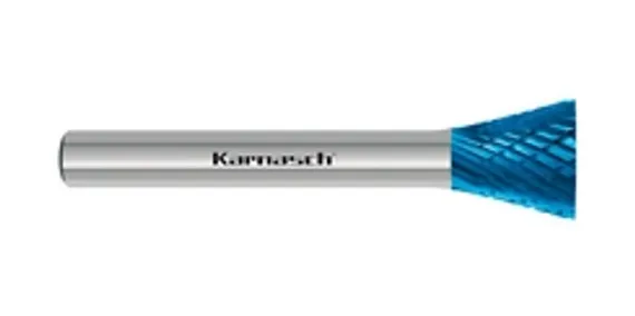 Борфреза твердосплавная Karnasch форма S (диск), 10х1,6х3х34 мм, HP-2, без покрытия, арт. 11.4011-005