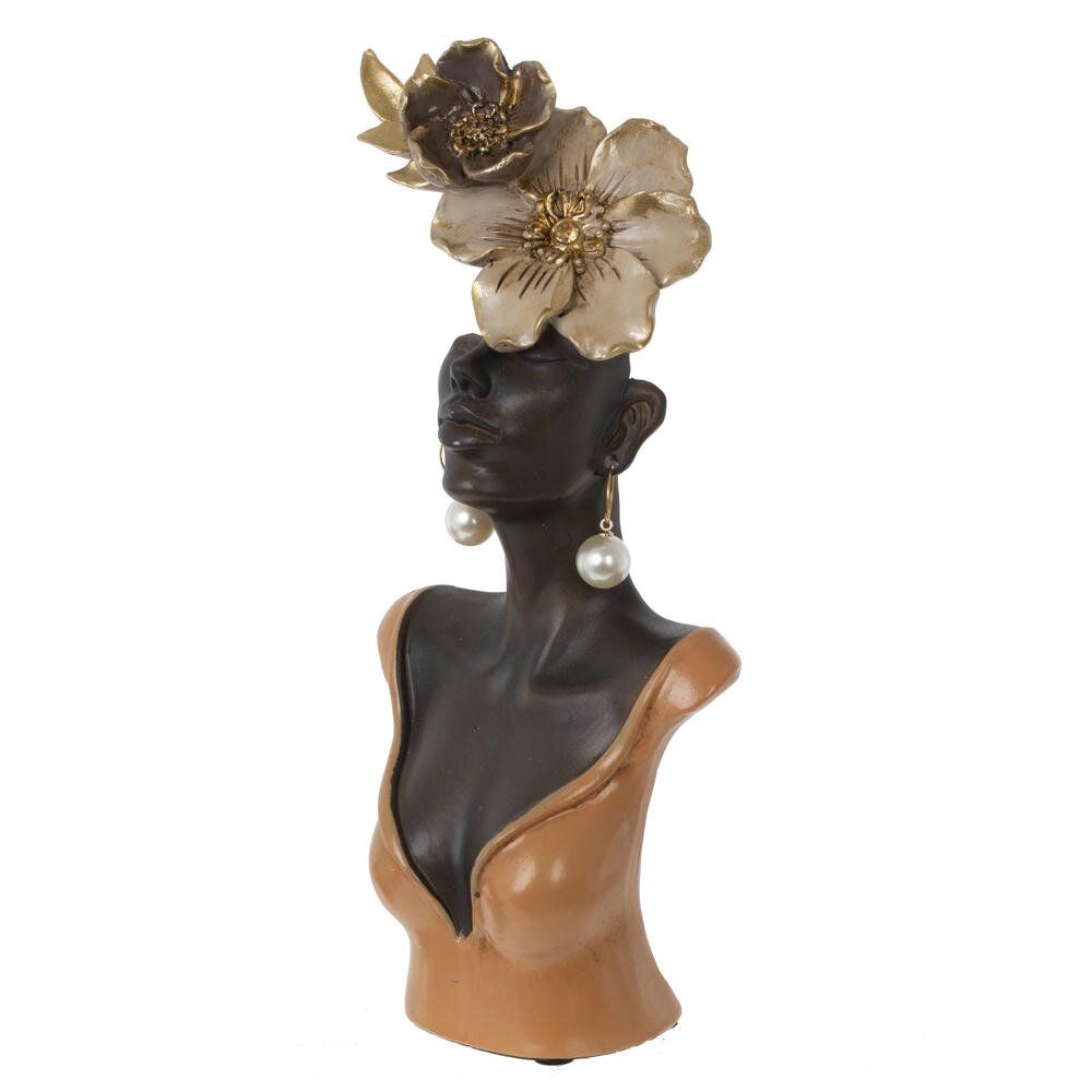 GAEM Фигурка декоративная "Африканка", L11 W5 H25 см