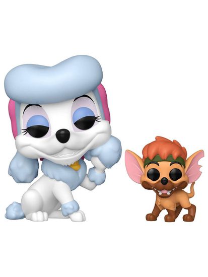 Фигурка Funko POP! Disney Oliver and Company Georgette with Tito (1706) 90330 / Фигурка Фанко ПОП! по мотивам мультфильма "Оливер и компания", Жоржетта и Тито