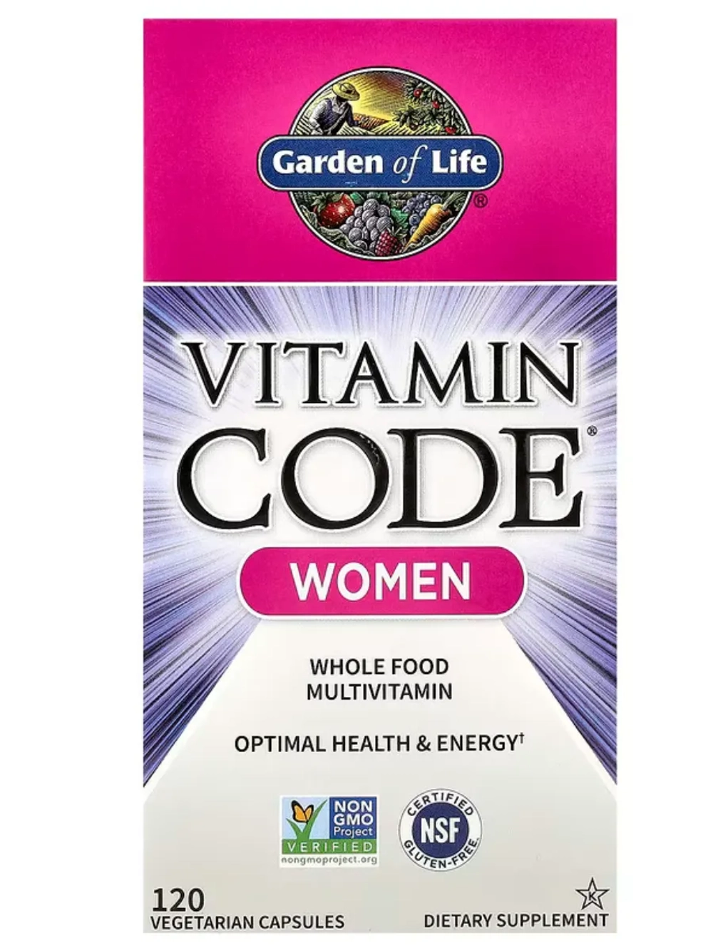 Vitamin Code Women Мультивитамины для женщин 120 капсул
