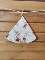 Полотенце кухонное, круглое, 2 шт, вафельное полотно