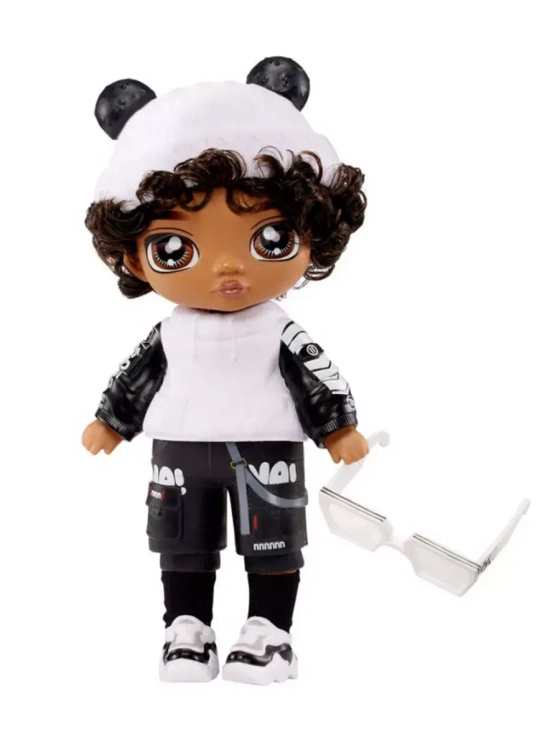 Кукла Na Na Na Fuzzy Surprise Peter Panda 1 серия