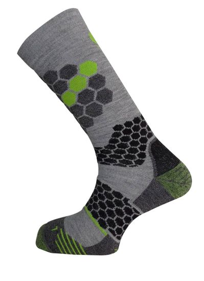 Носки унисекс для зимнего спорта Guahoo Sport Middle G53-2693CW, серый