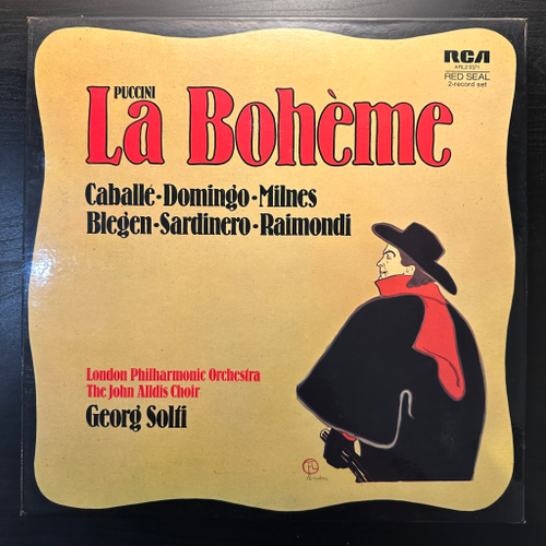 Пуччини - Богема 2LP (Англия 1974г.)
