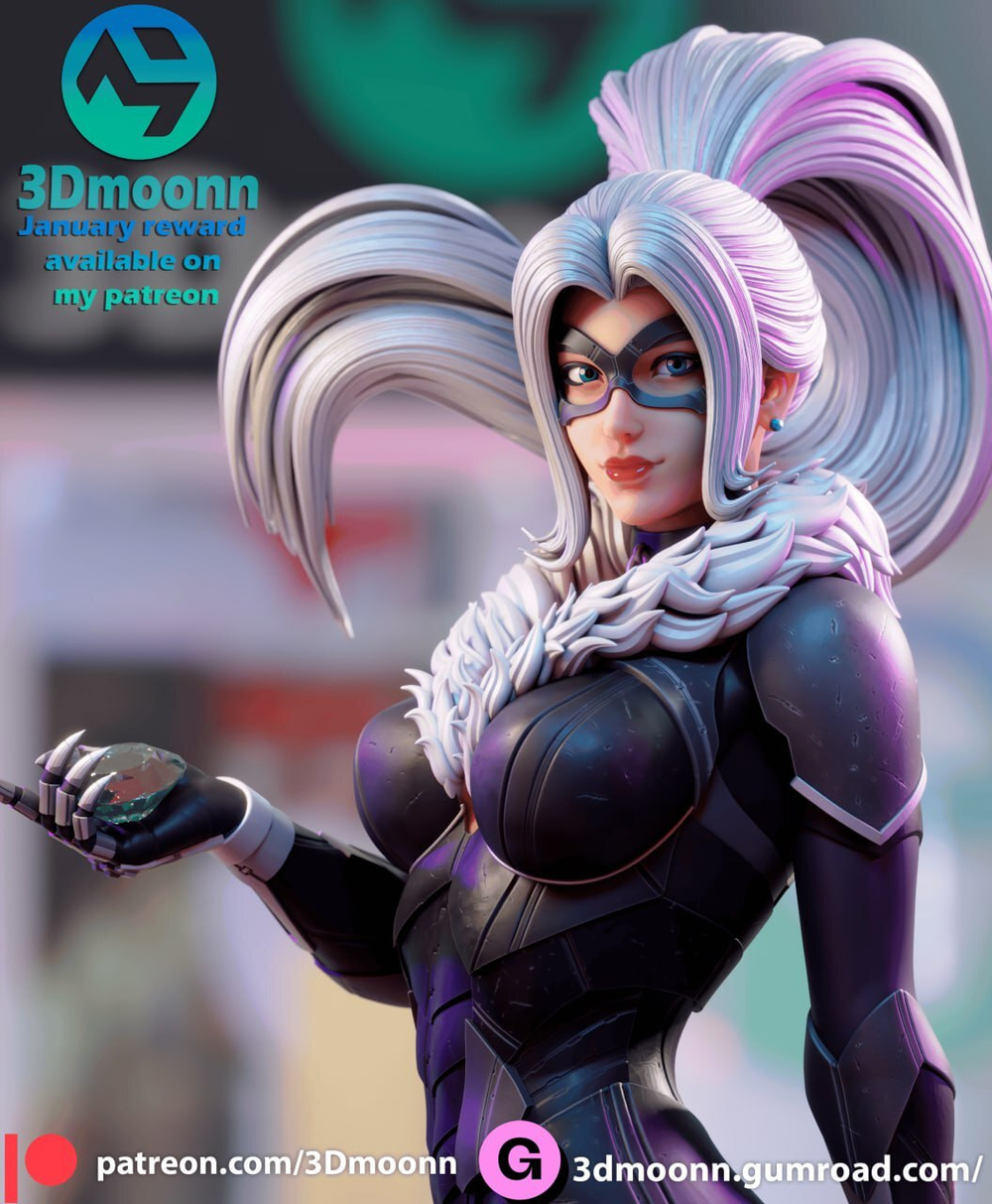 Фигурка Чёрная кошка Фелиция Харди Black Cat Felicia Hardy