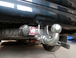Фаркоп оцинкованный Galia T065C для Toyota Land Cruiser Prado 2003-2009, 2009-, Lexus GX 470 2003-2009, GX 460 2009-(паспорт и сертификат в комплекте)(без электрики)